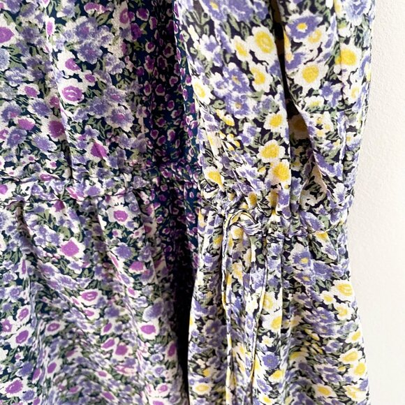 Joie Makana Floral Crepe Dress, Size Medium - Picture 5 of 7